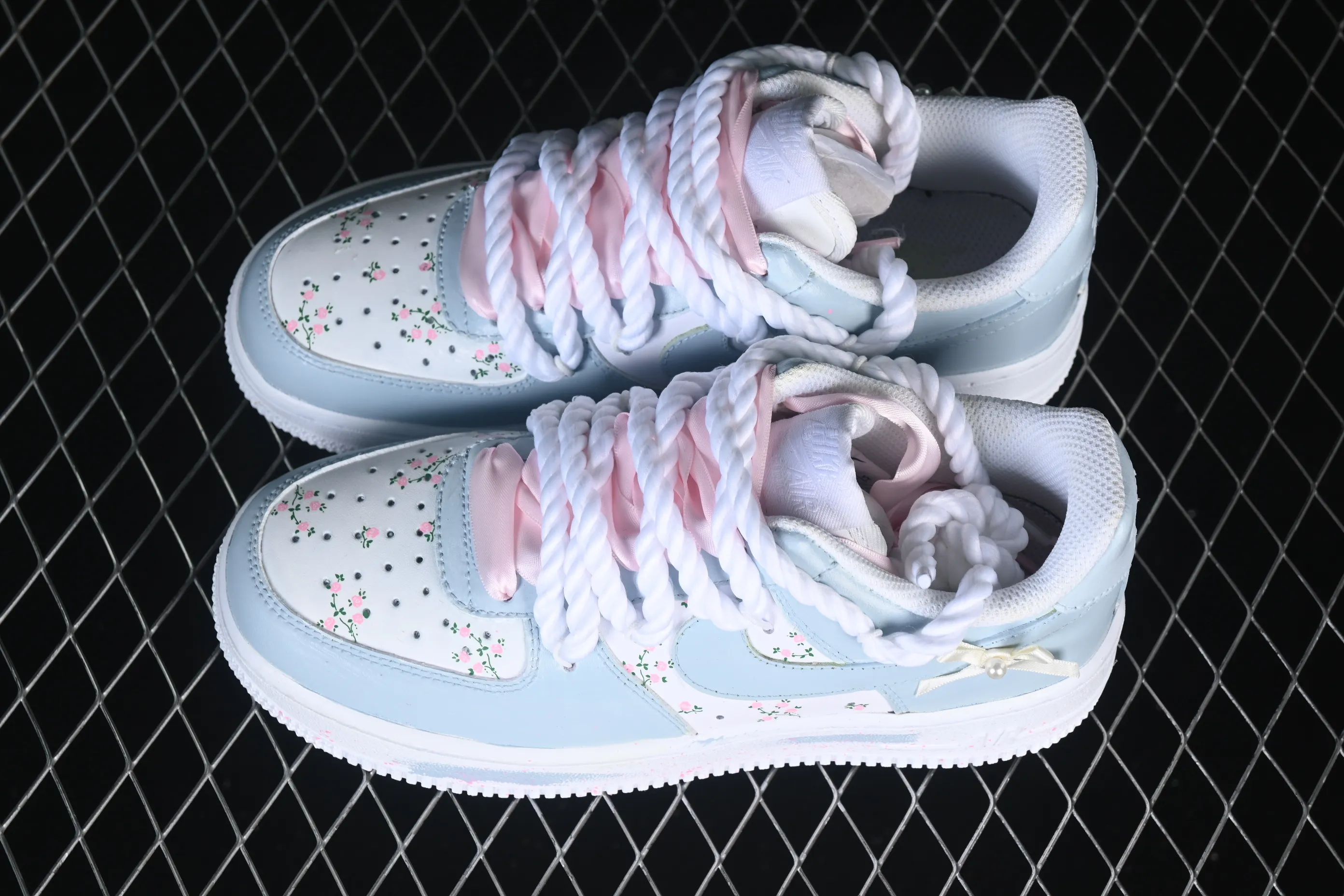 All Categories Nk Air Force 1 Air Force Series Nk Air Force 1 Low Air Force Low Pale Nike Air Force 1'07 Low Pale "Cherry Mist Whisper" Hand-painted Graffiti Asakura Mist Words Air Force One Low-top Casual Shoes DH2920-121